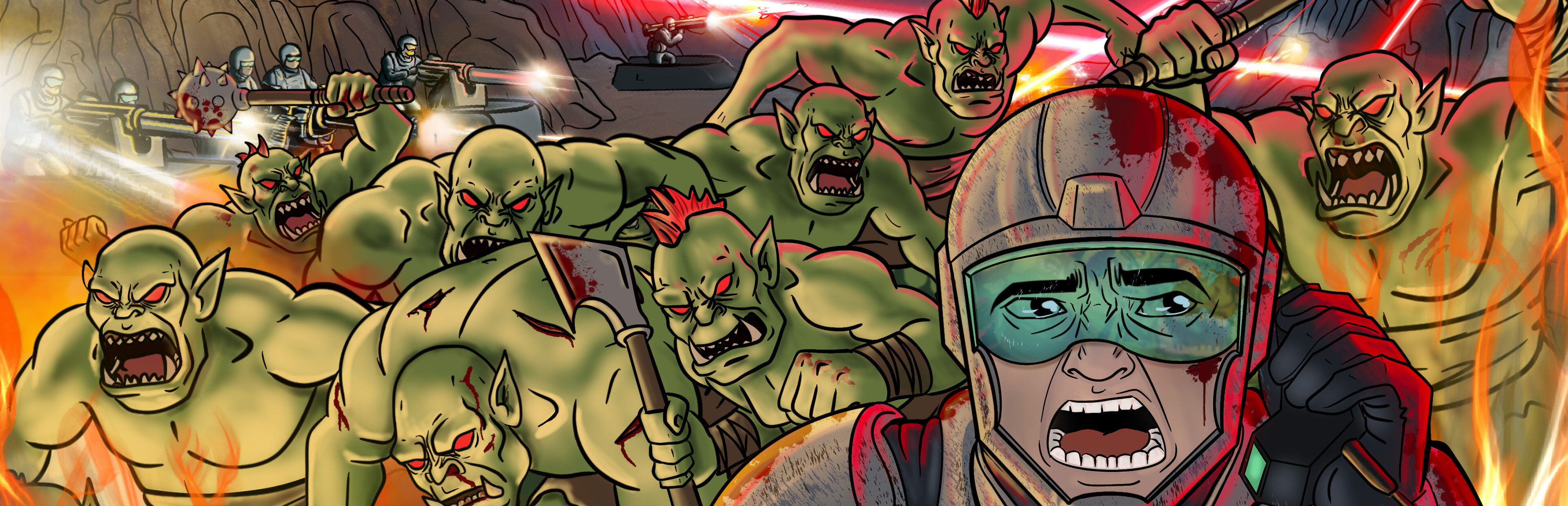 Official library artwork for Sir, We Have an Orc Problem