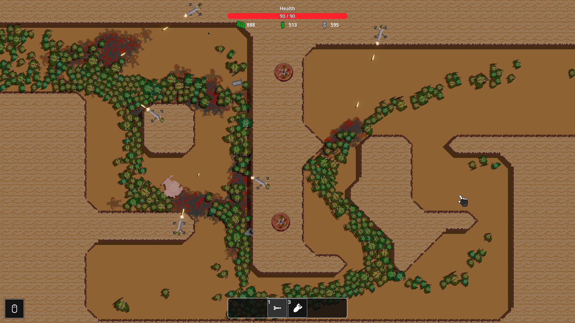 Sir, We Have an Orc Problem tower placement and firing lanes